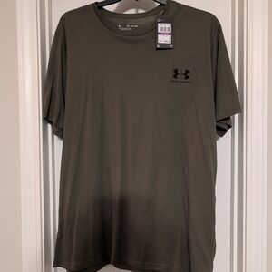Under Armour Men's Olive T-Shirt